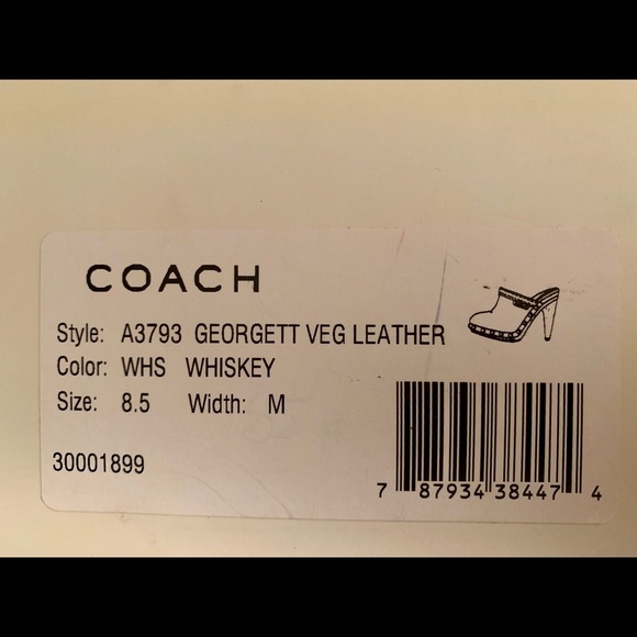 Coach Mule Heels - Picture 4 of 6